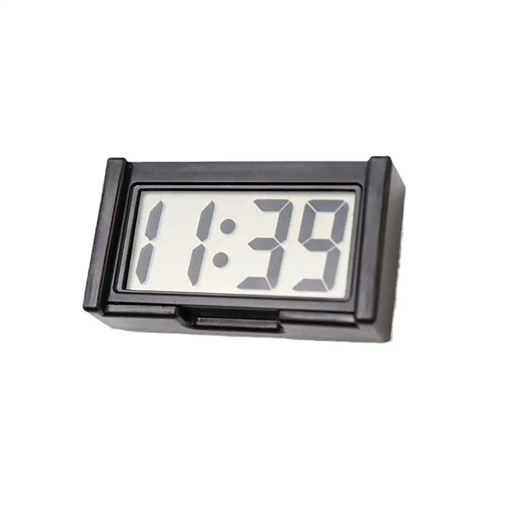 Car Electronic Clock Dashboard Time Electronic Digital Display Car Clock Self Adhesive Simple Digital Clock Car Accessories
