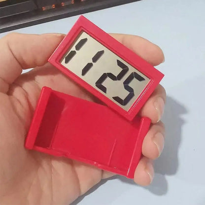 Car Electronic Clock Dashboard Time Electronic Digital Display Car Clock Self Adhesive Simple Digital Clock Car Accessories