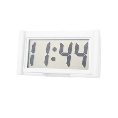 Car Electronic Clock Dashboard Time Electronic Digital Display Car Clock Self Adhesive Simple Digital Clock Car Accessories