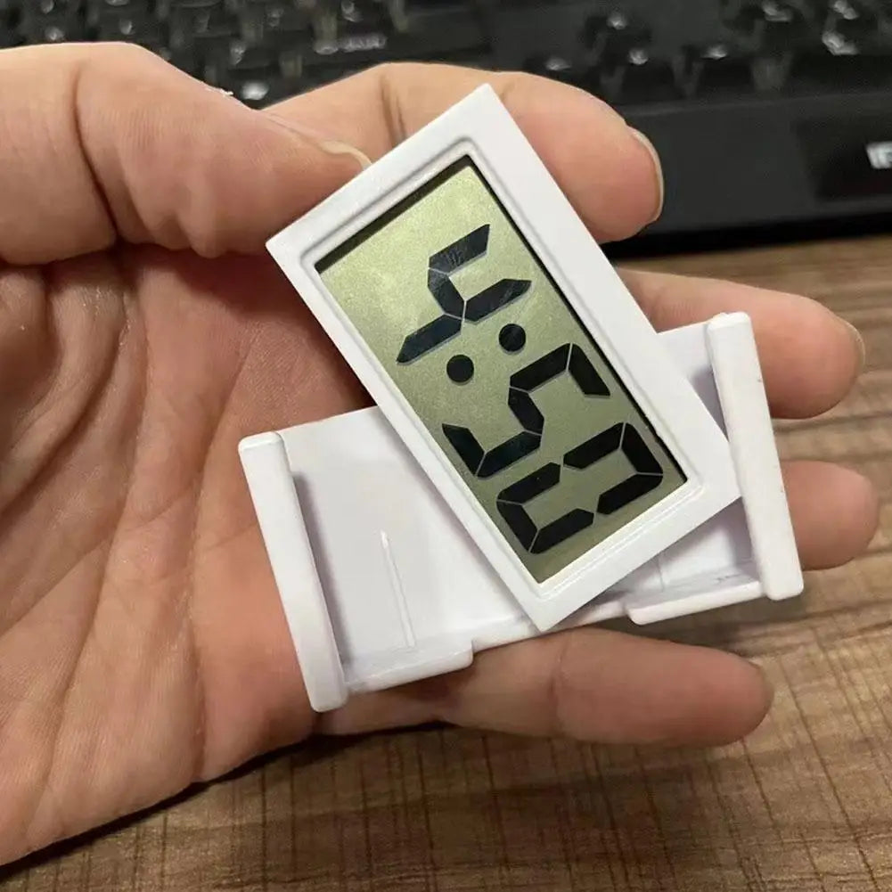 Car Electronic Clock Dashboard Time Electronic Digital Display Car Clock Self Adhesive Simple Digital Clock Car Accessories