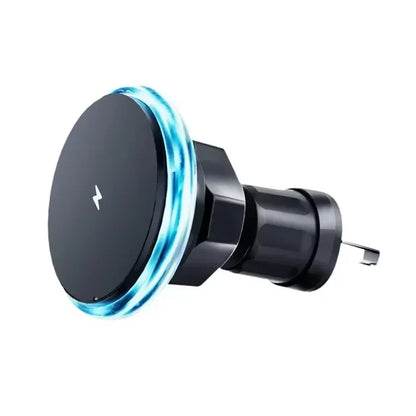 Magnetic Car Wireless Charger RGB For iPhone12 13 14 15 16 17 Pro Max Macsafe Car Phone Holder Stand Mount Fast Charging Station
